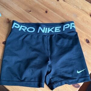 Nike Pro Black Shorts (Girls Size Large)